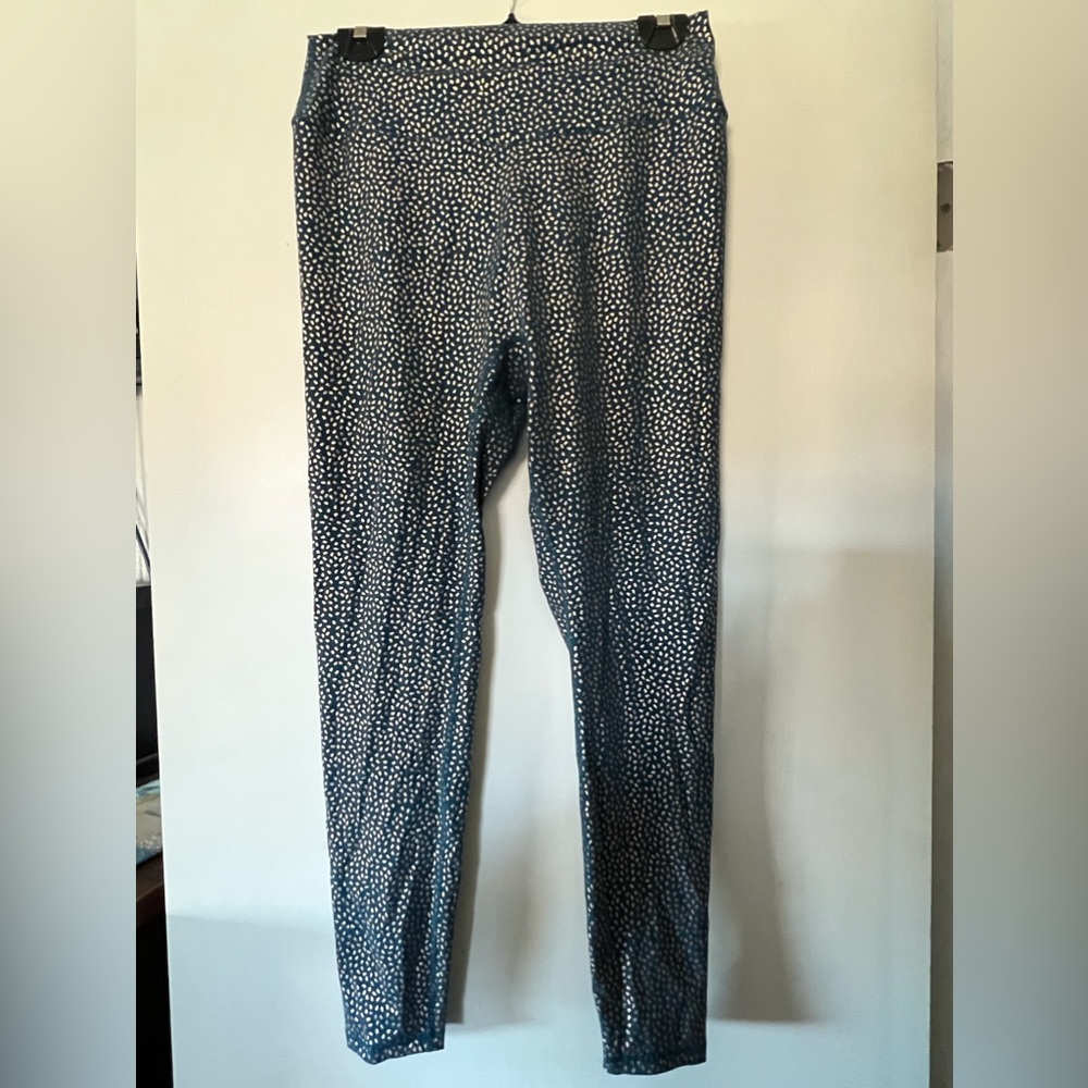 BuffBunny Rosa leggings - nile gold bossy print